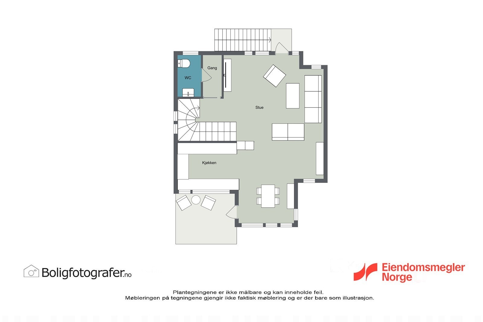 Plantegning 2.etg Galleribilde