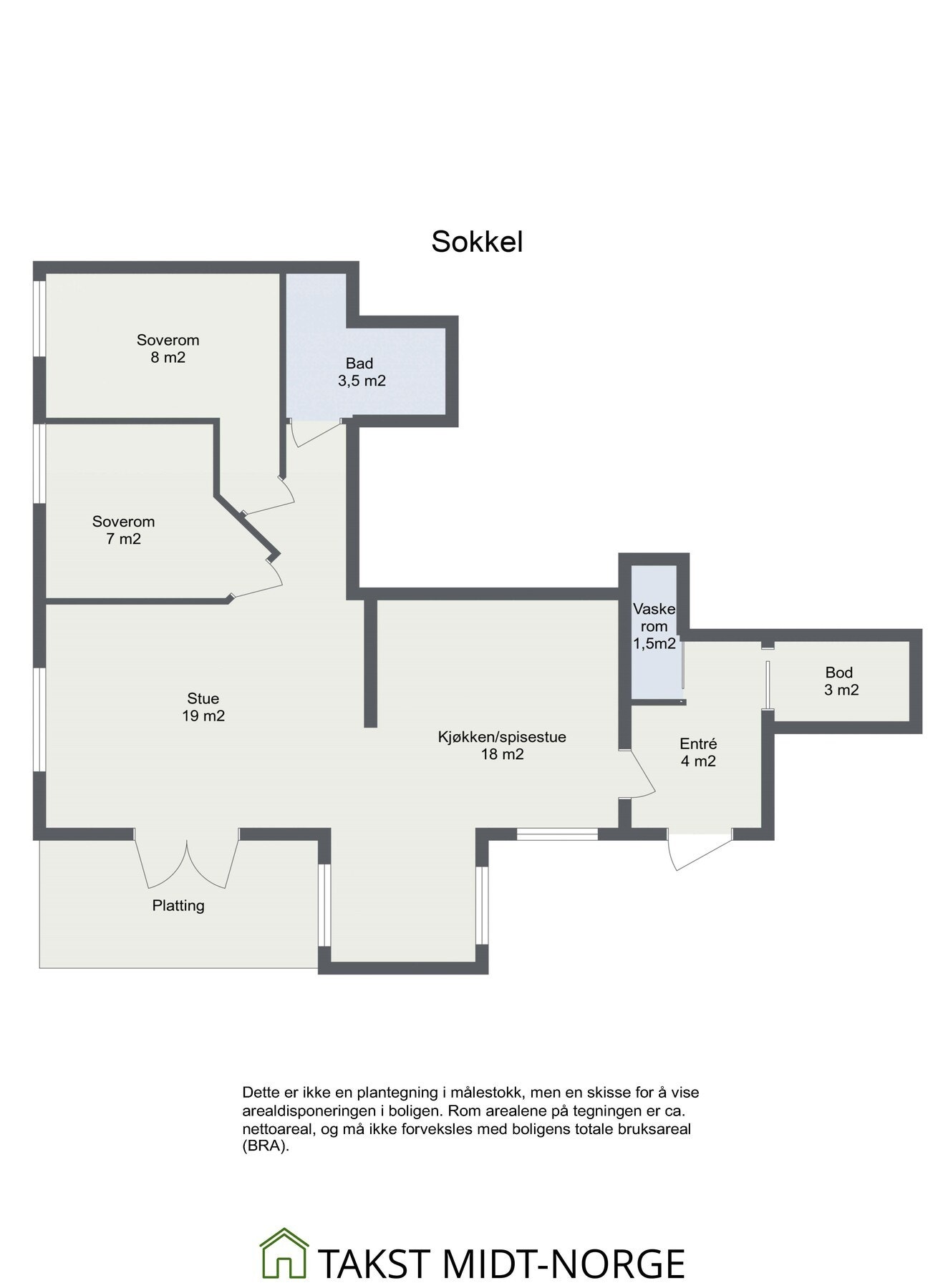 Planskisse. Galleribilde