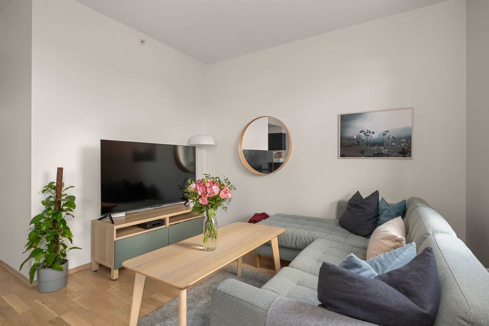 Moderne 3-roms som holder en god standard fra 2020 Galleribilde