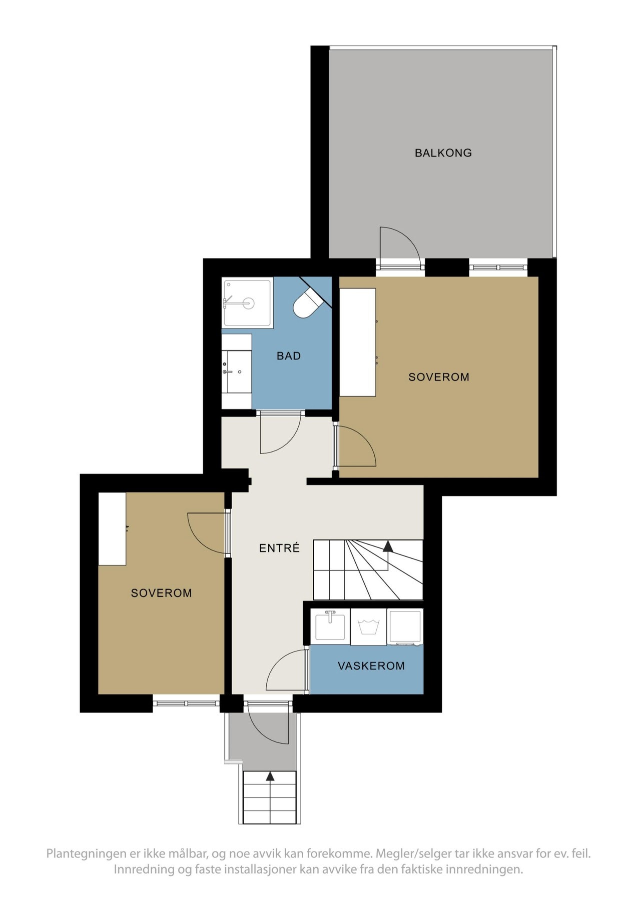 Planskisse 1.etasje. Galleribilde