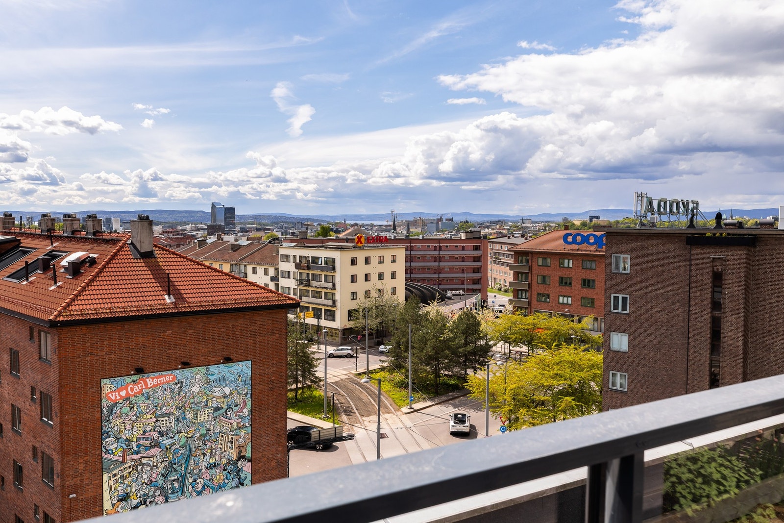 Her kan man nyte en fantastisk utsikt. Galleribilde