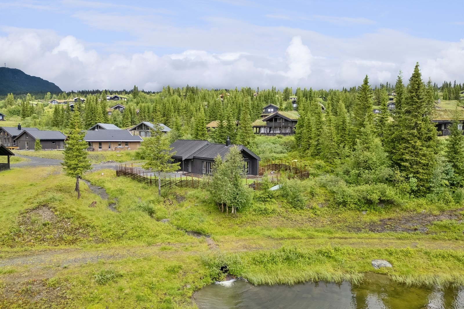 I umiddelbar nærhet er det tilgang på over 200 km oppkjørte langrennsløyper, alpinbakke med 21 nedfarter og 18-hulls golfbane. Meget kort avstand til butikkene i Skeiporten. Galleribilde