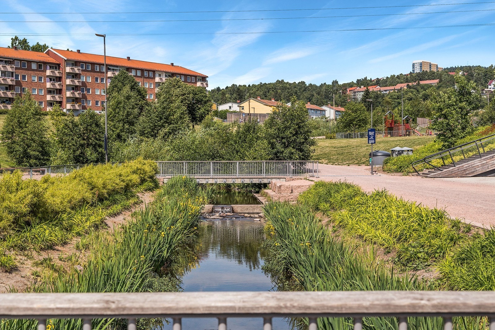 Flotte Bjerkedalen park ligger få minutters gange fra leiligheten Galleribilde