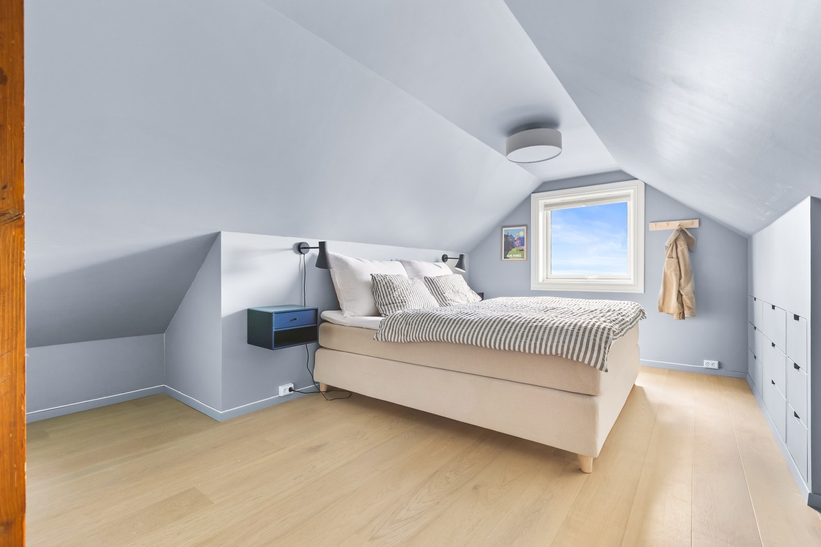 Loftsetasjen inneholder to soverom. Galleribilde