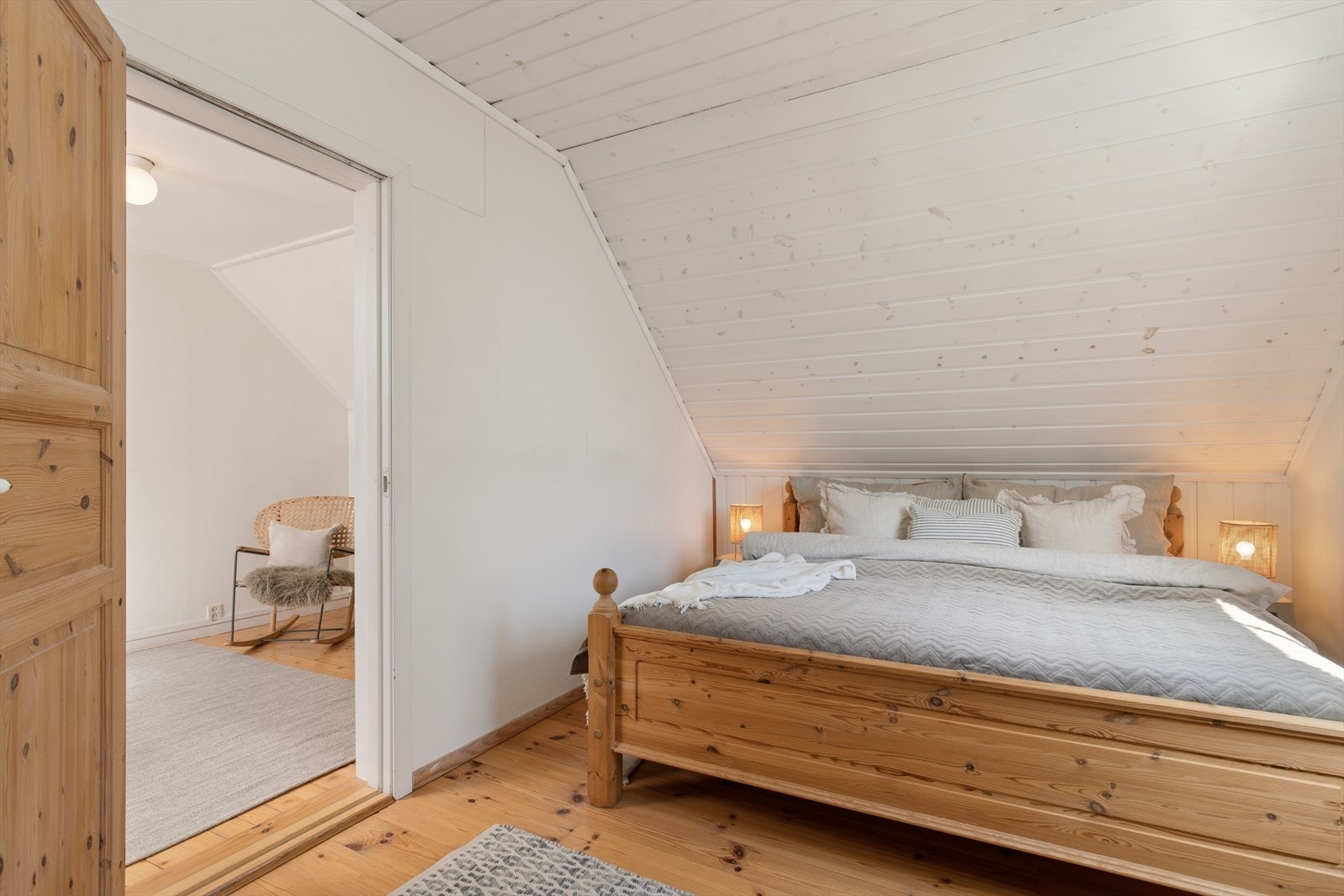 Det er god plass til ønsket møblement og fleksible innredningsløsninger. Galleribilde