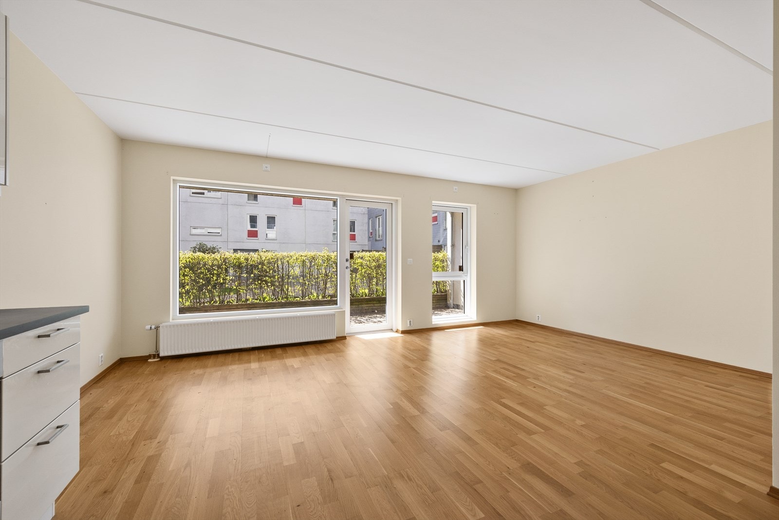 Leiligheten har en god takhøyde på ca. 2,46 meter. Galleribilde