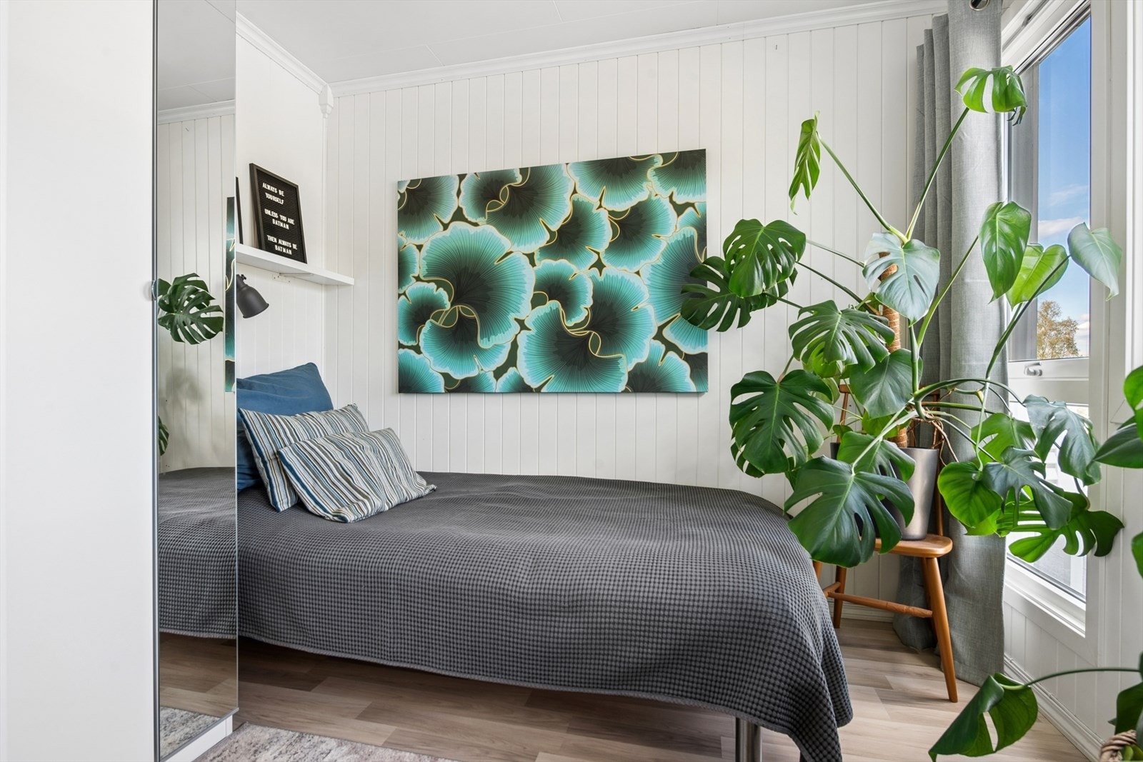 Det tredje soverommet egner seg godt som barnerom, gjesterom eller kontor. Galleribilde