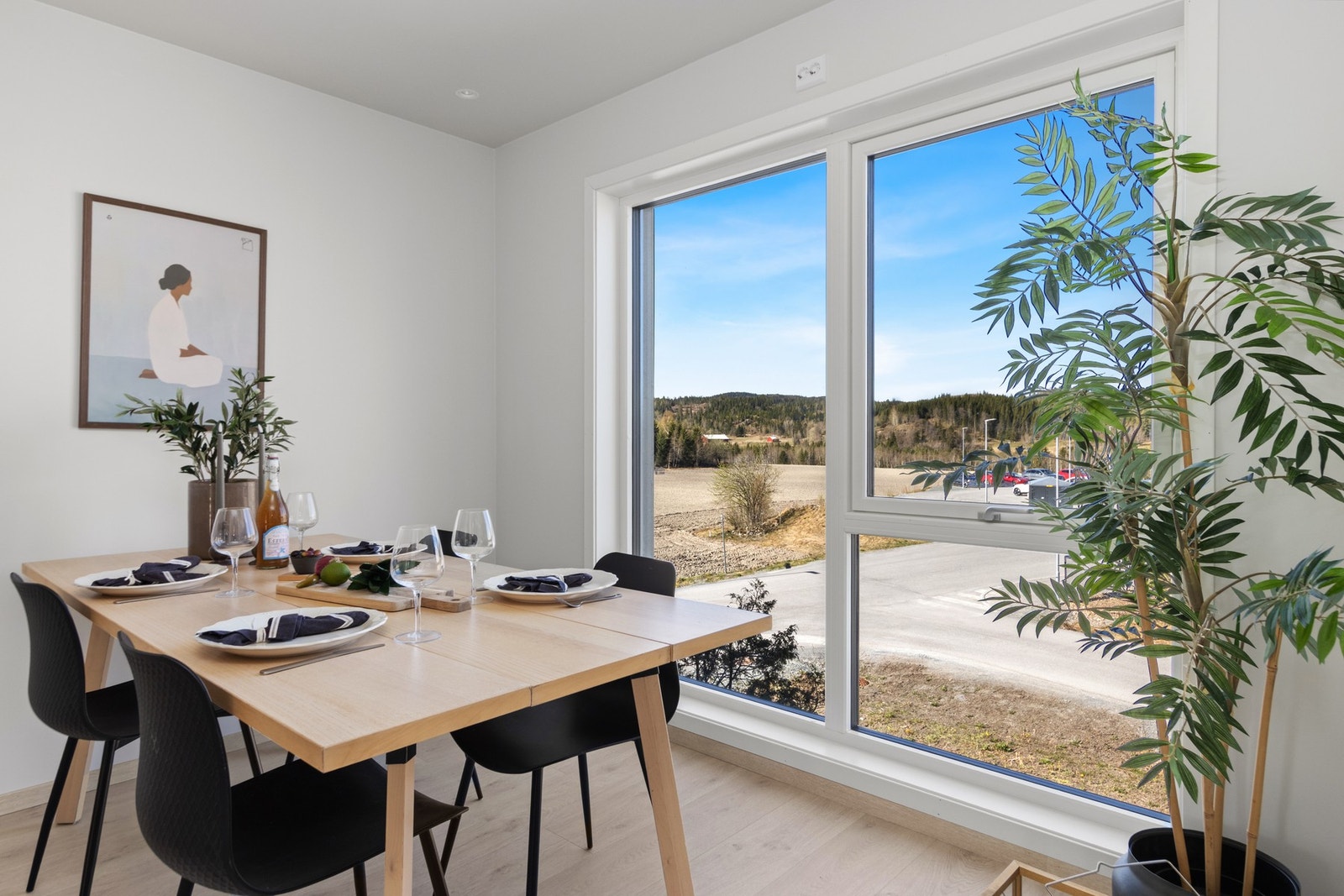 God planløsning med flere møbleringsmuligheter. Galleribilde