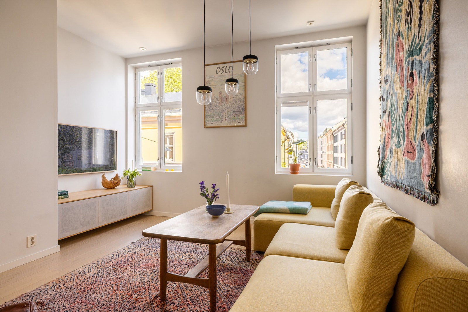 Rommet åpner opp for ulike bruksmuligheter. Galleribilde