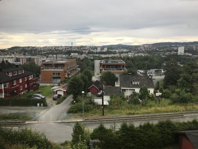 Utsikt fra boligens stue. Galleribilde