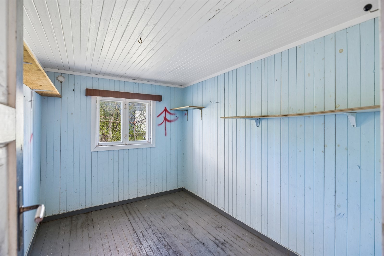 Et av de innredede rommene i annekset. Galleribilde