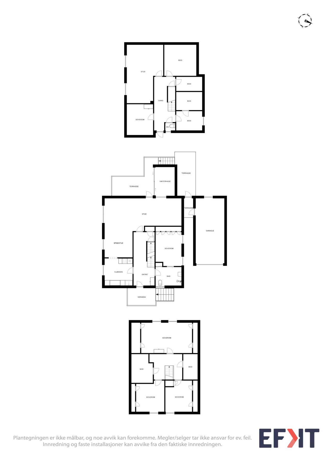 2d plantegninger Galleribilde