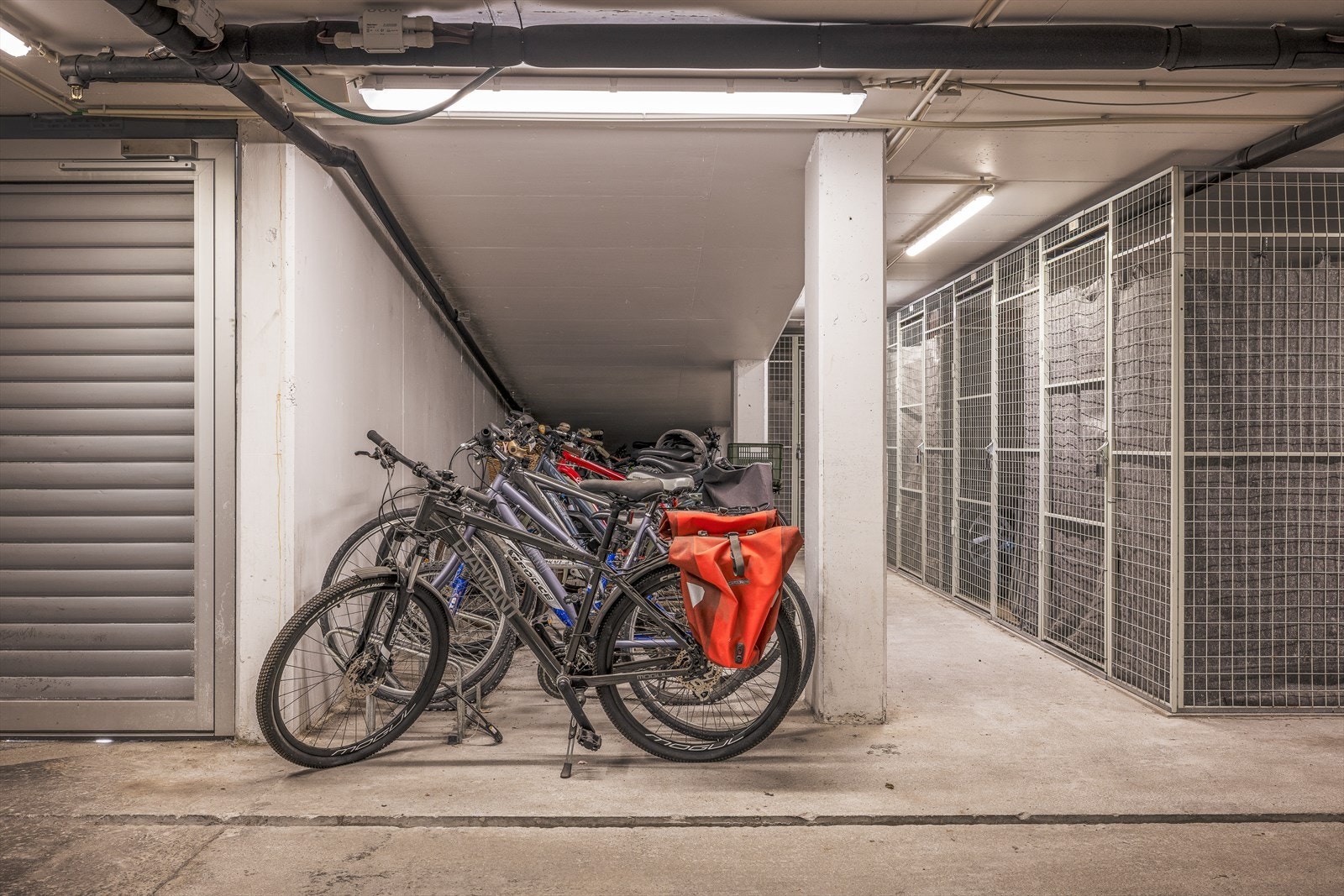 Laget har også felles sykkelparkering i anlegget. Galleribilde