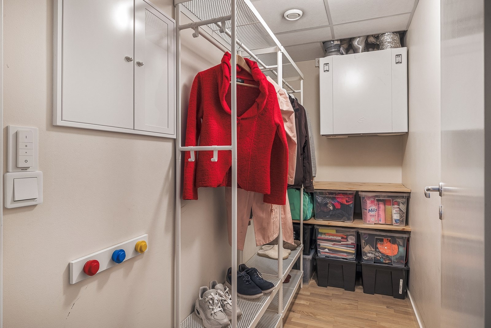 Stor innvendig bod for god lagringsplass. Galleribilde