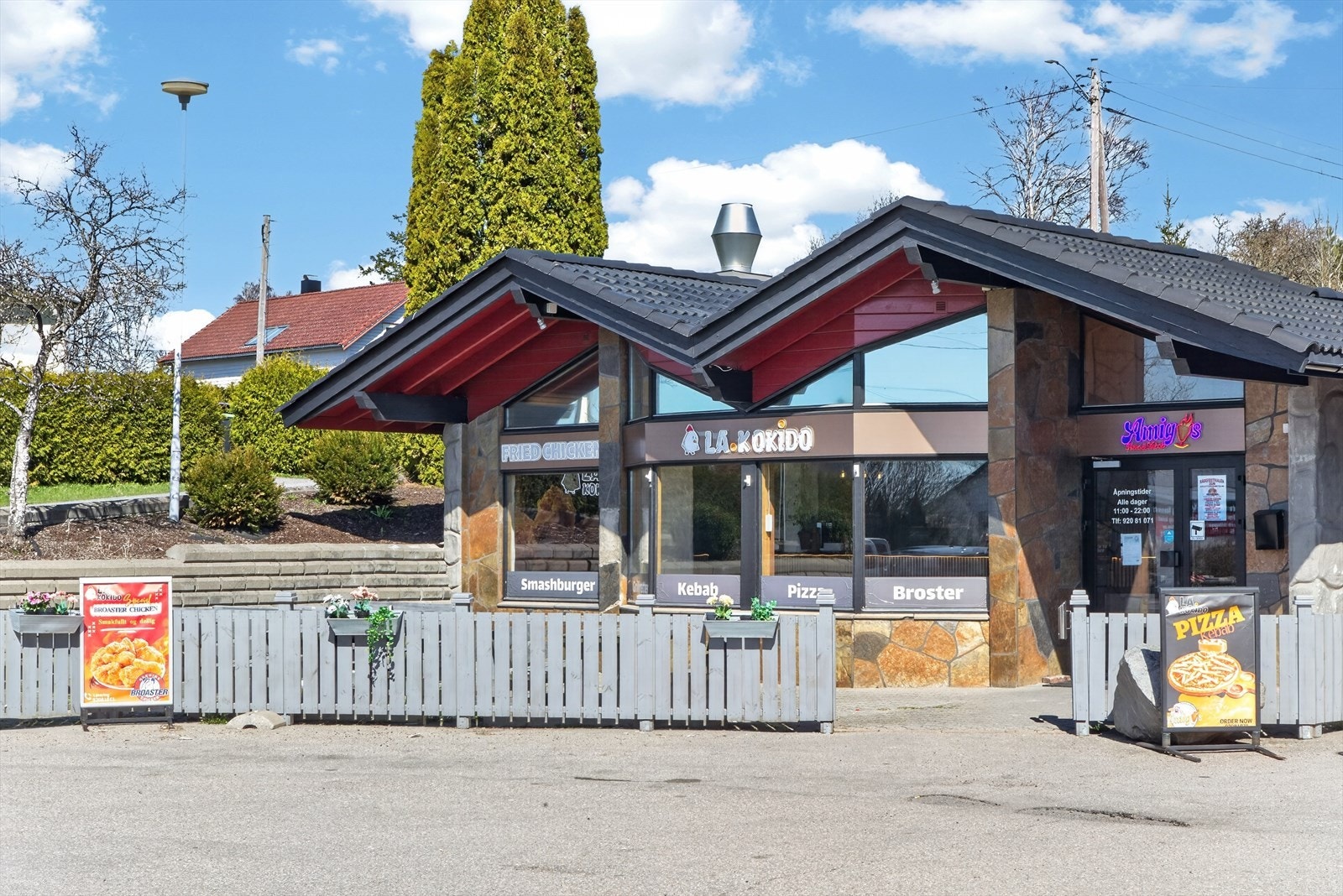 Kebab/fast food rett i nærheten Galleribilde