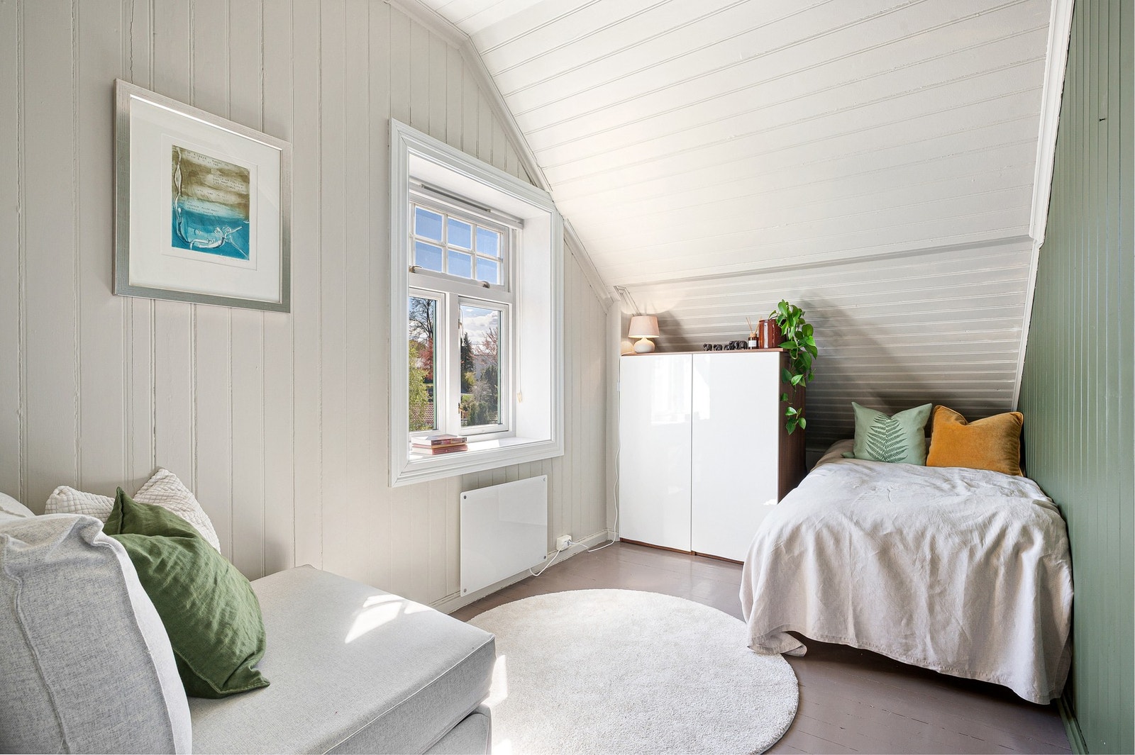 Soverom 2 er på 7,5 kvadratmeter. Galleribilde