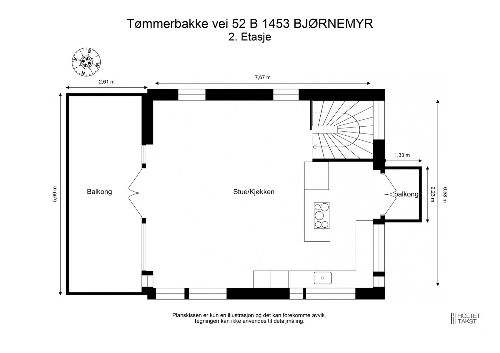 Plantegning 2. etg. Galleribilde