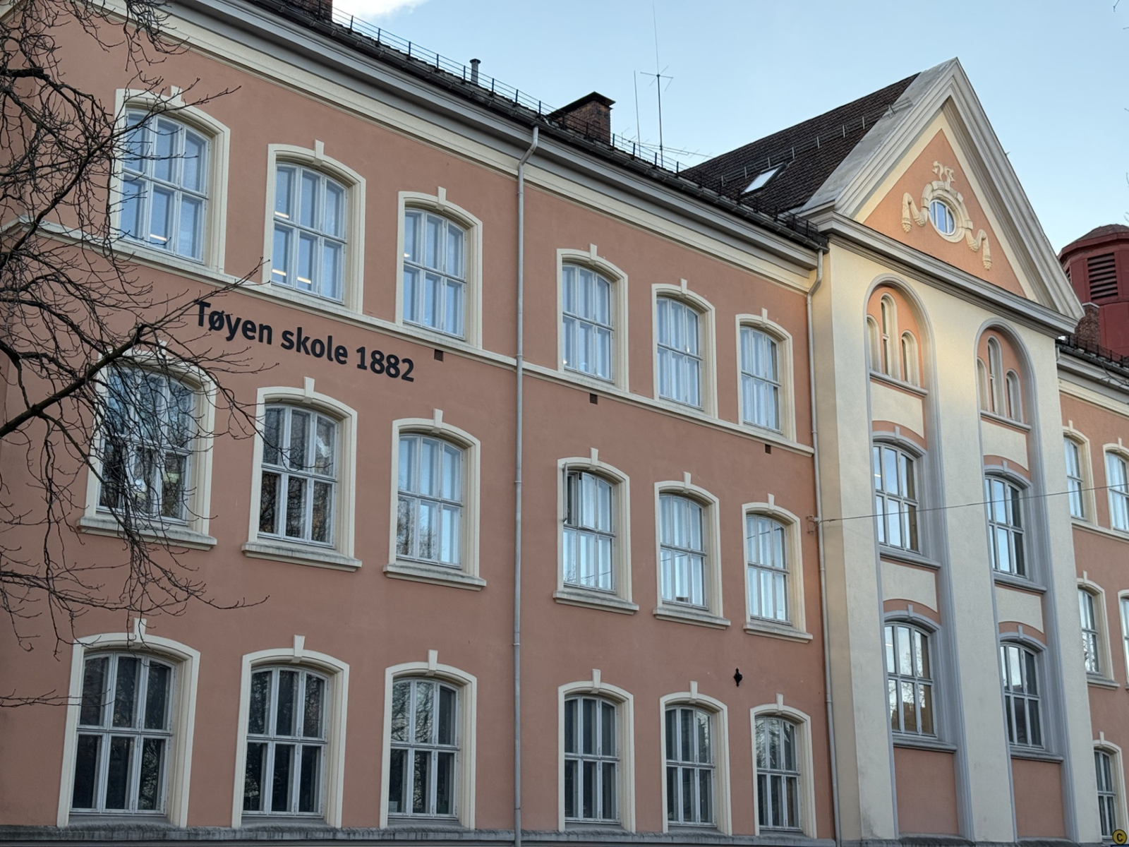 Tøyen skole. Galleribilde