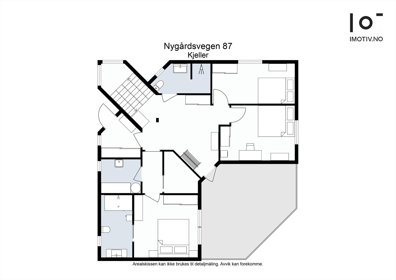 Plantegning første etasje. Galleribilde