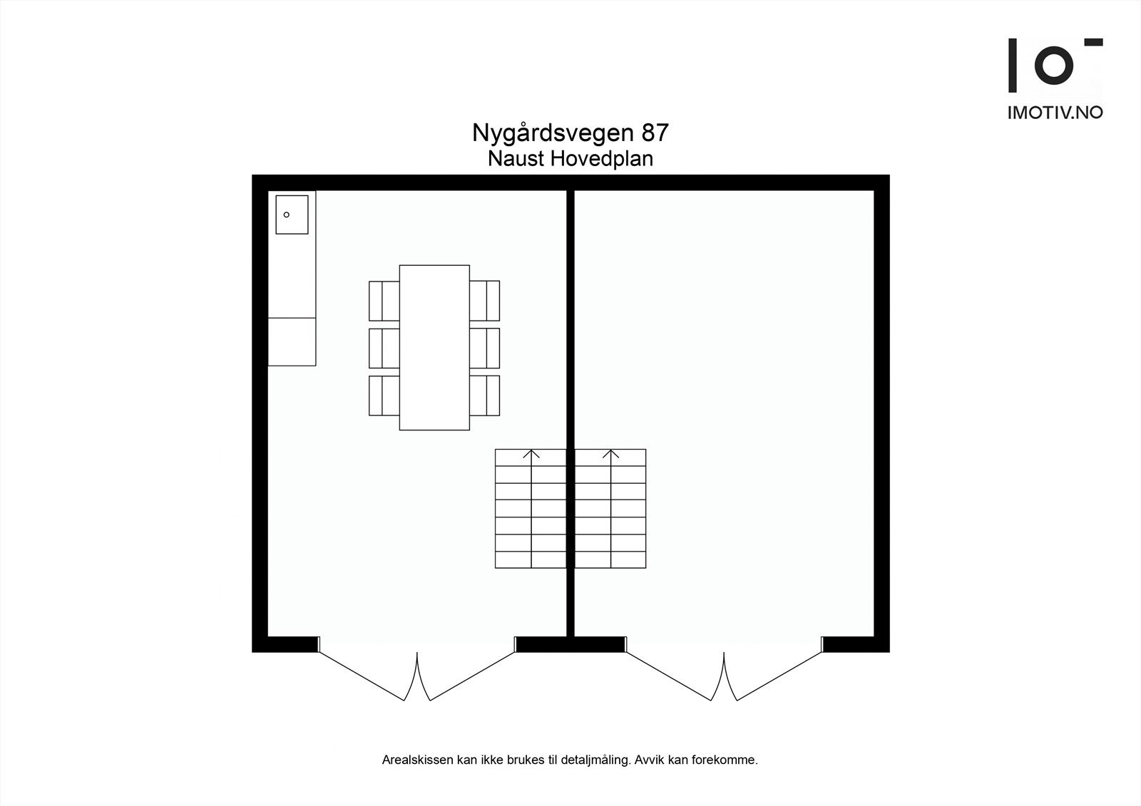 Plantegning naust. Galleribilde