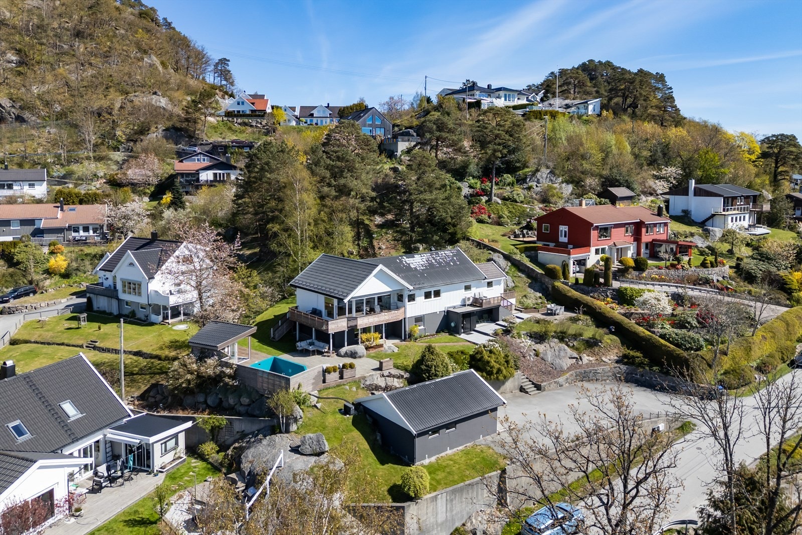 Dronefoto Galleribilde