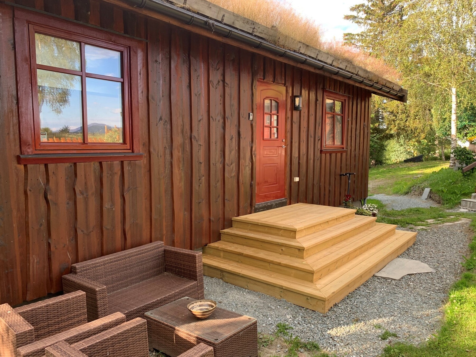 Inngangsparti. Galleribilde