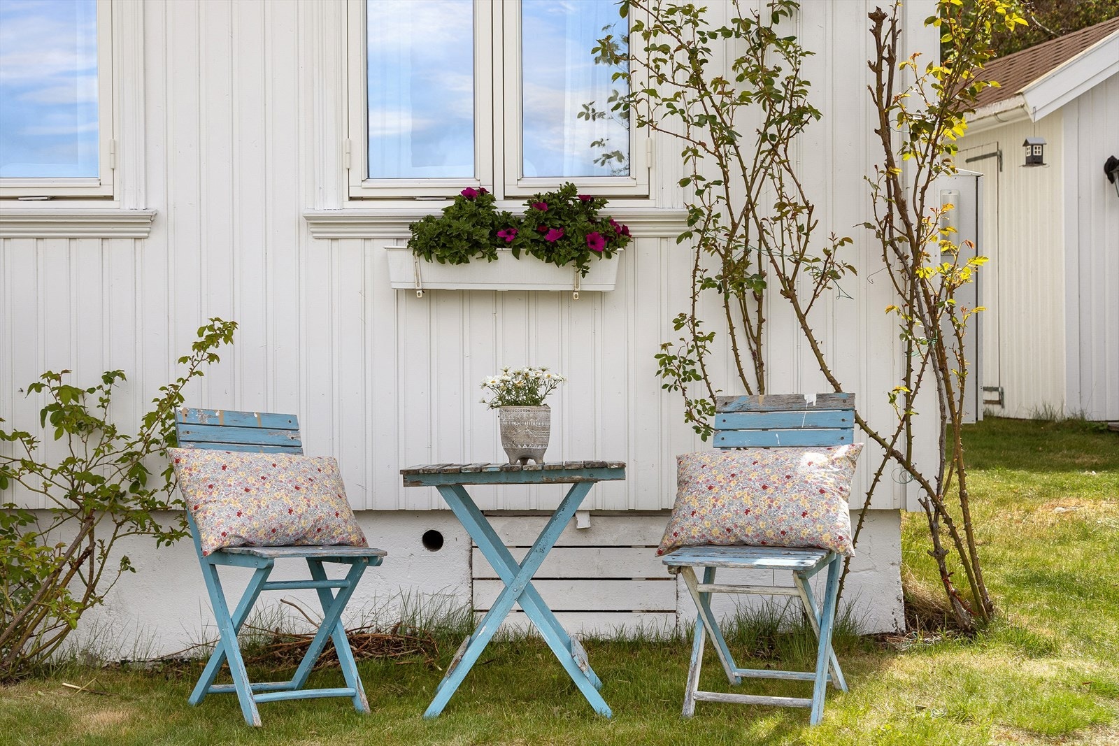 Sjarmerende og idylliske uteområder Galleribilde