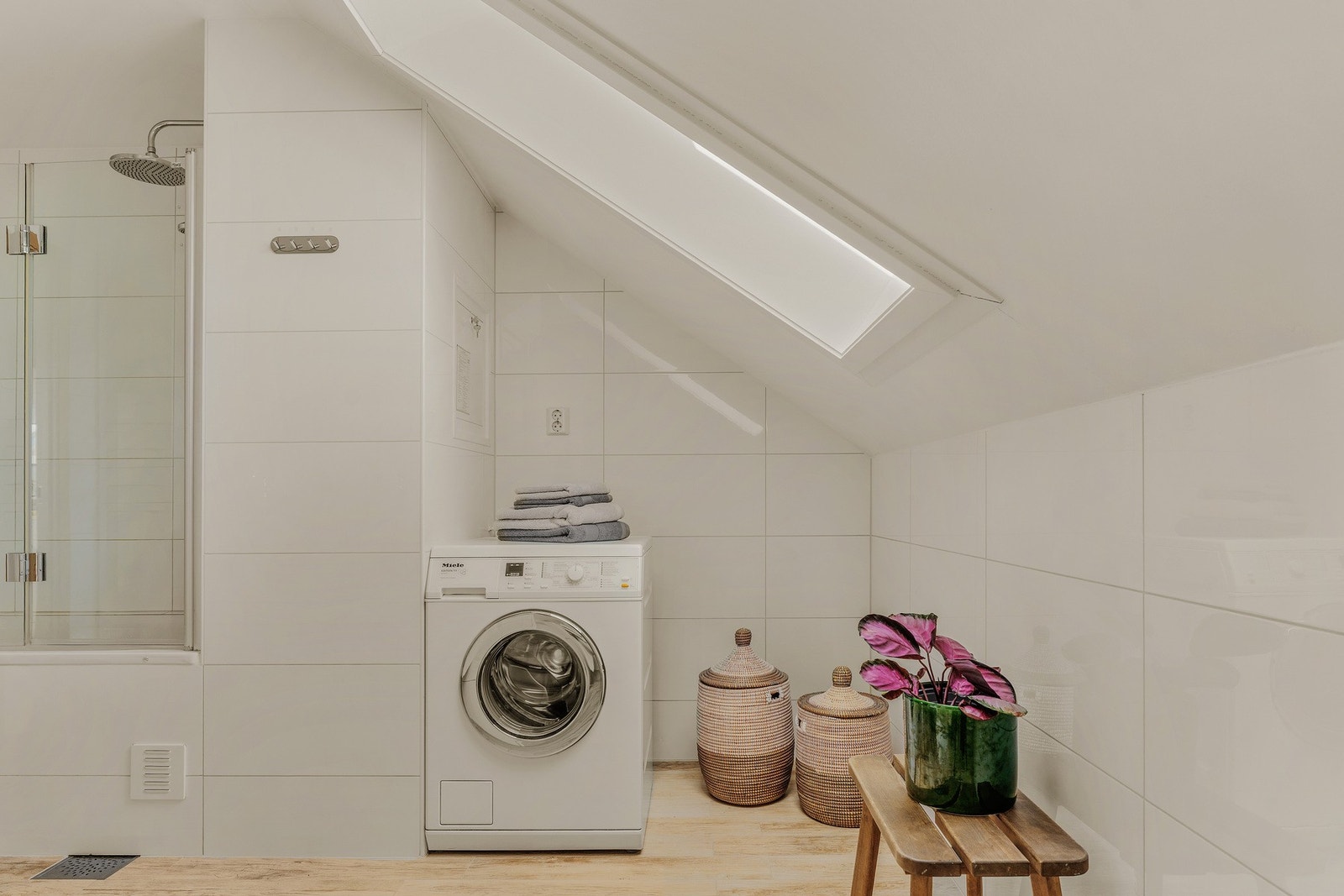 Plass til vaskemaskin er det også. Galleribilde