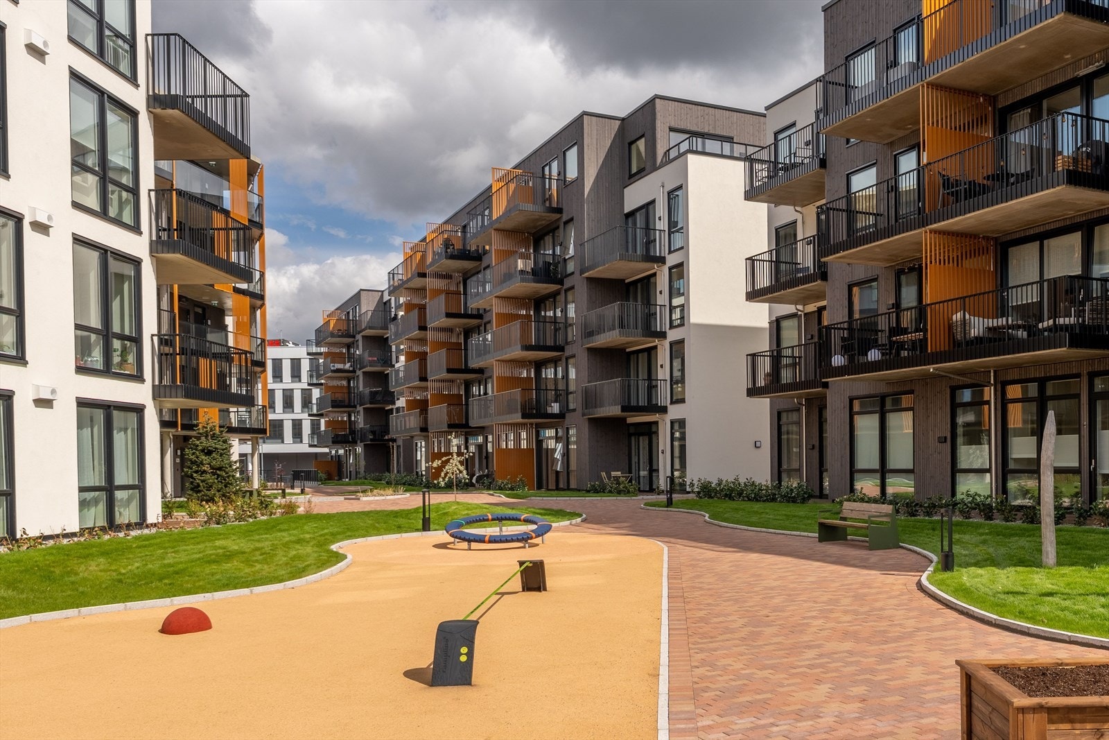 Pent opparbeidet fellesareal Galleribilde