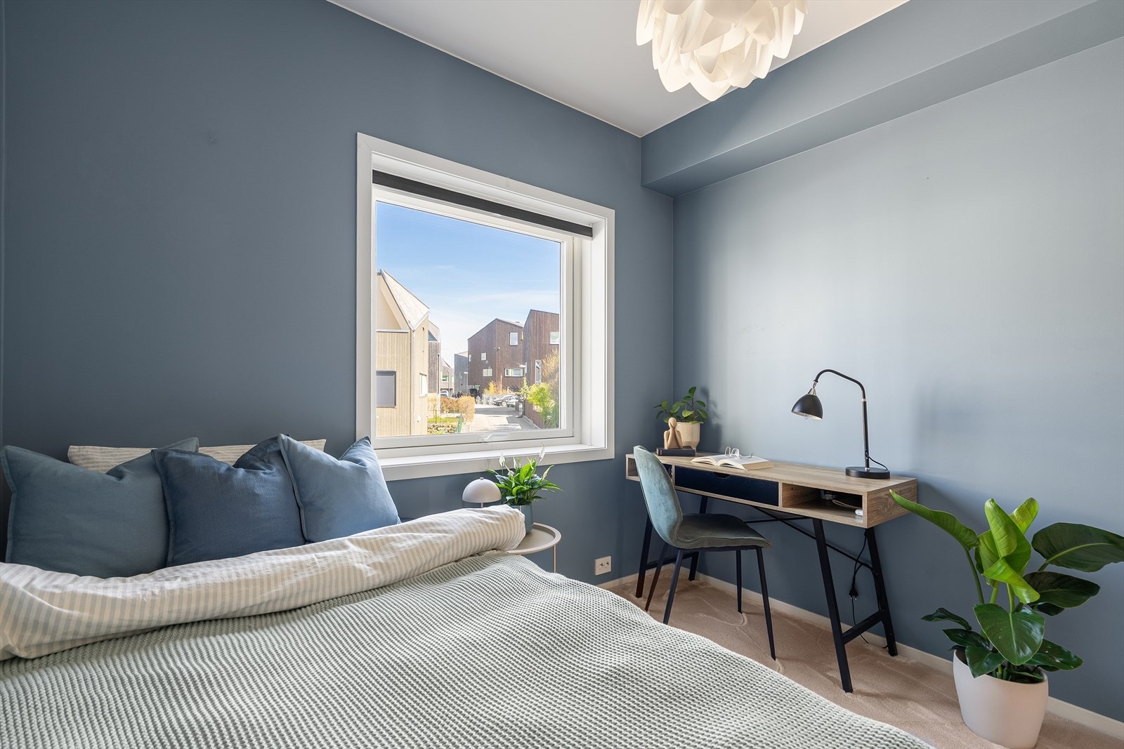 Kan alternativt benyttes som hjemmekontor, gjesterom eller barnerom. Galleribilde