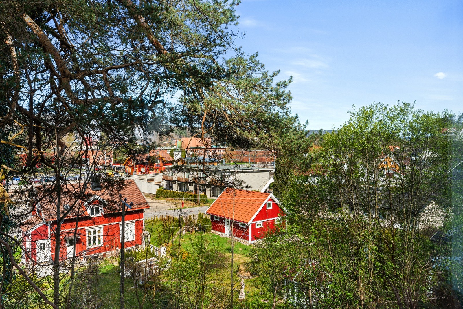 Utsikt fra tomten Galleribilde