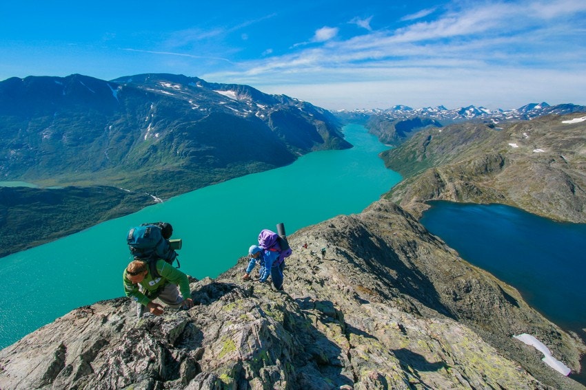 Områdebilde - Besseggen (bilde brukt med tillatelse av beitostølen.com) Galleribilde