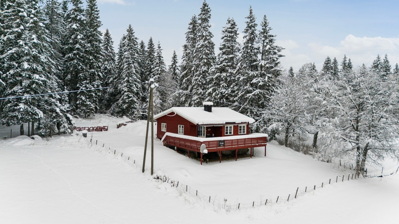 Vinter på Mylla Galleribilde