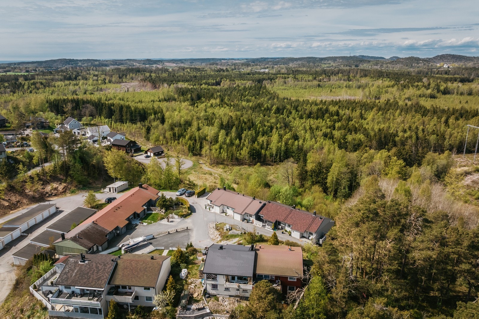 Boligen ligger flott til på Brunlafeltet! Galleribilde