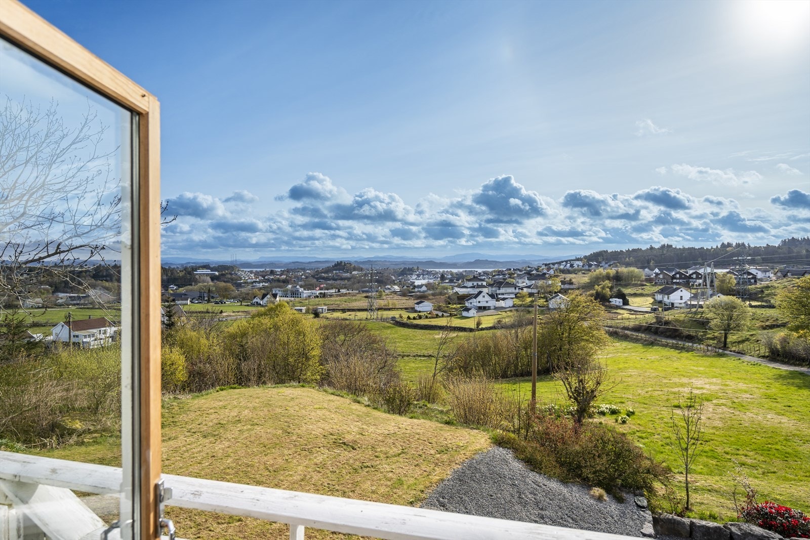Balkongen på loftet gir en flott utsiktspost. Galleribilde