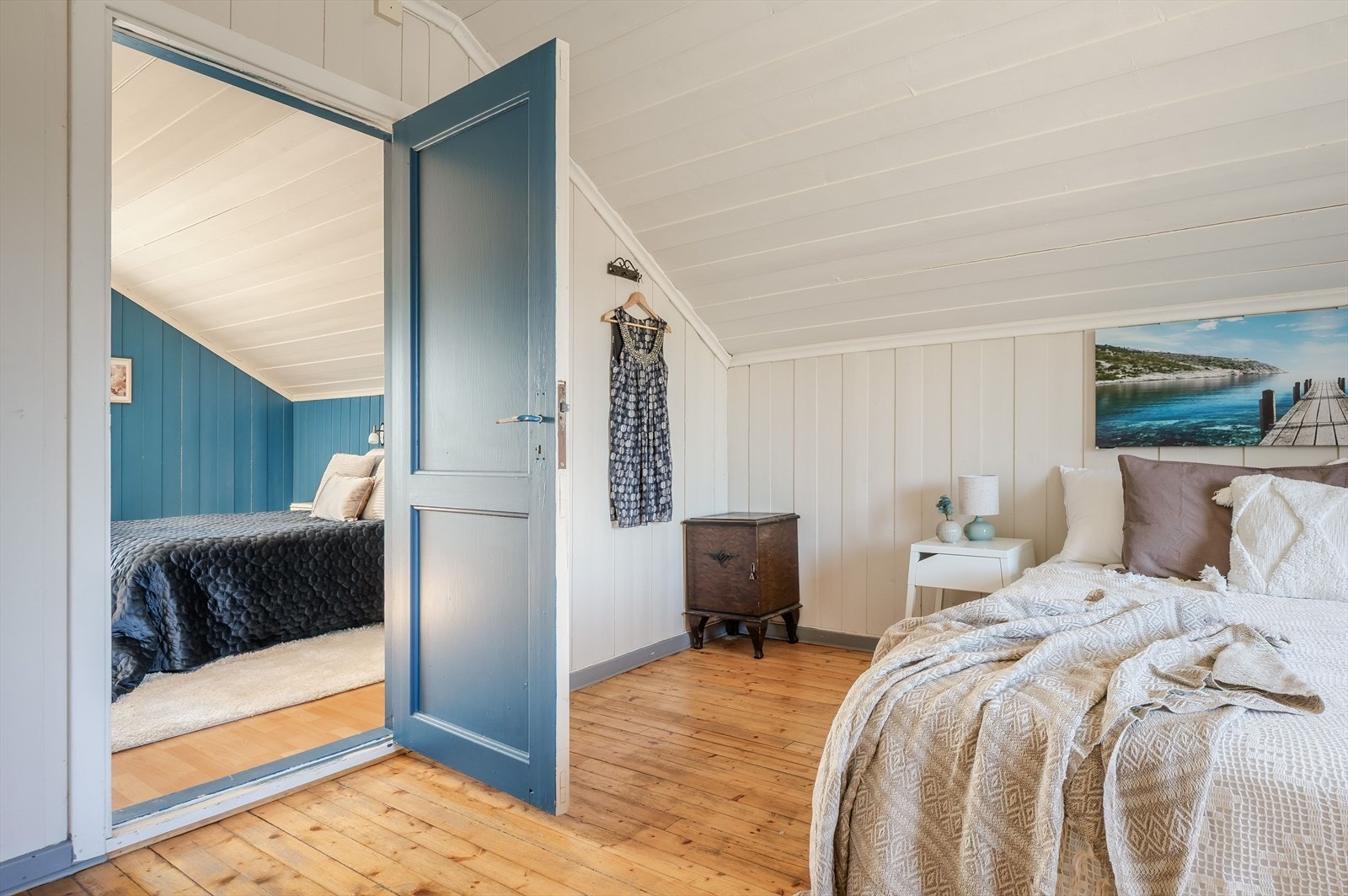 Soverom 3 har adkomst både fra gangen og hovedsoverommet. Galleribilde