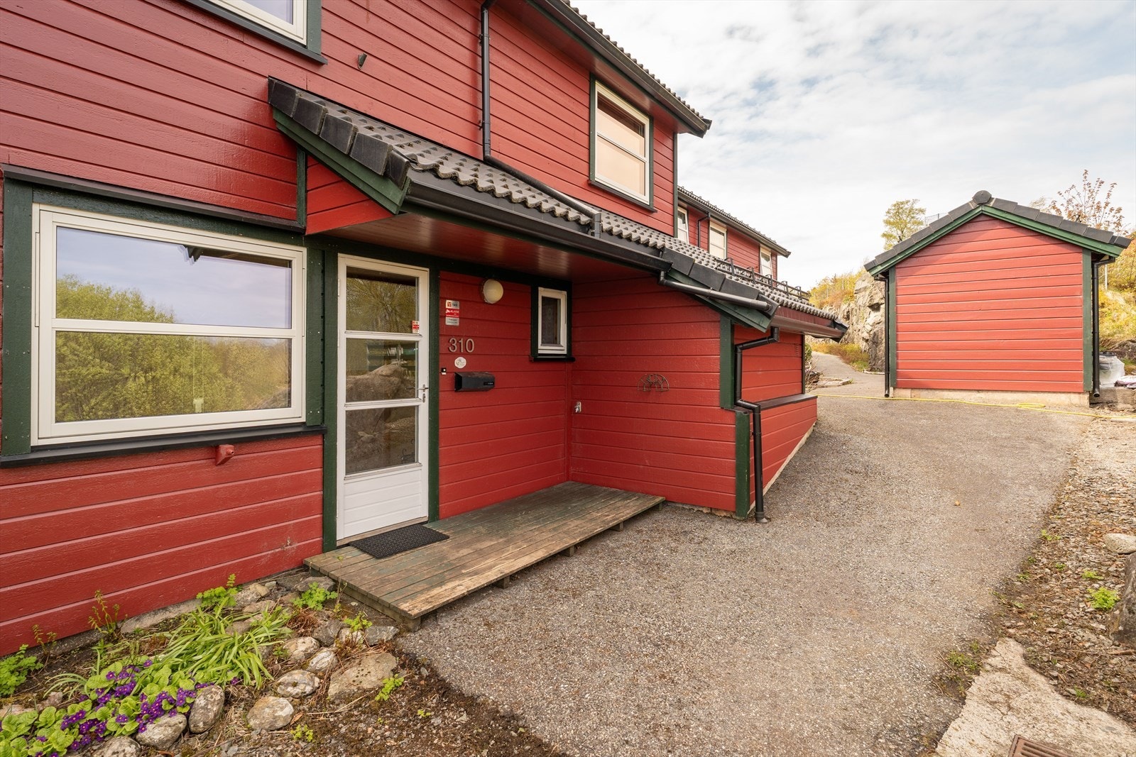 Skjermet beliggenhet på ende Galleribilde