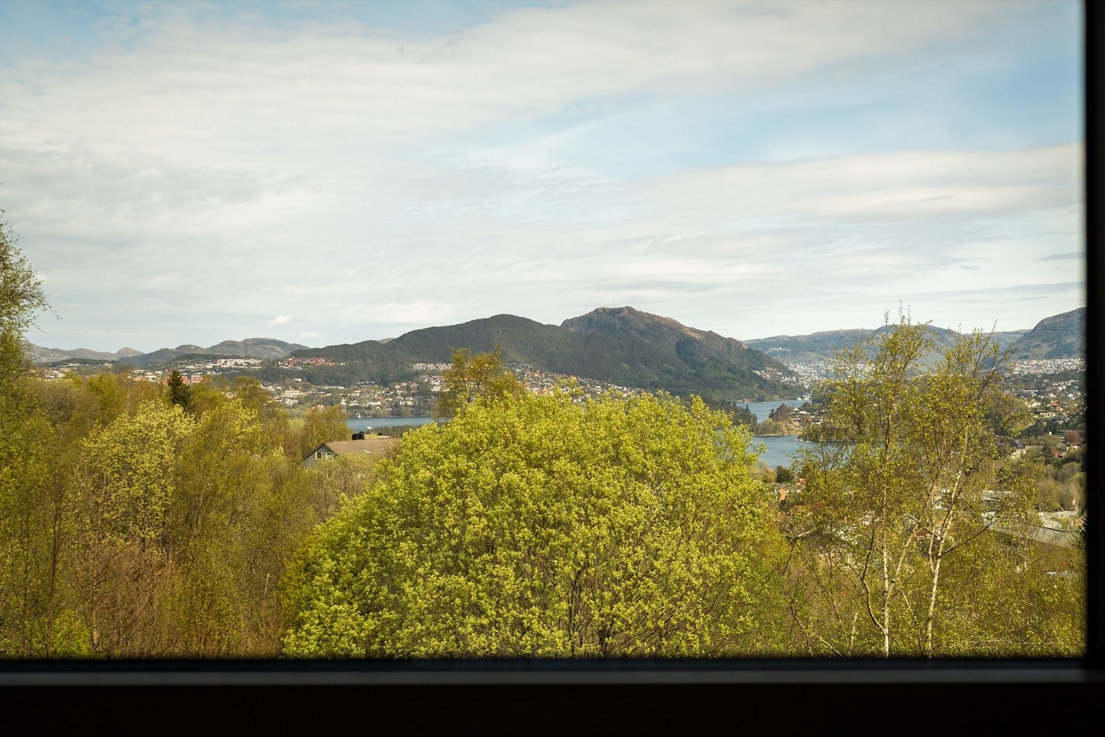 Nydelig utsikt mot nærområdet fra boligen Galleribilde