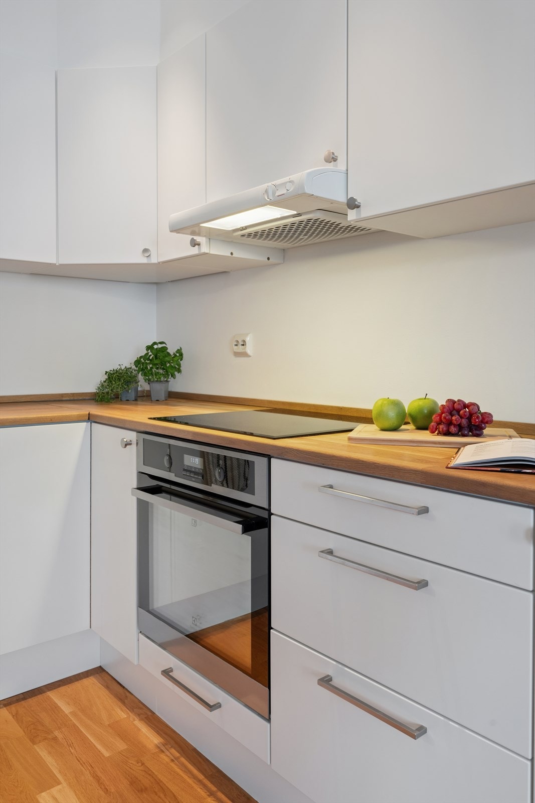 Leiligheten er utstyrt med vannbåren varme og balansert ventilasjon. Galleribilde