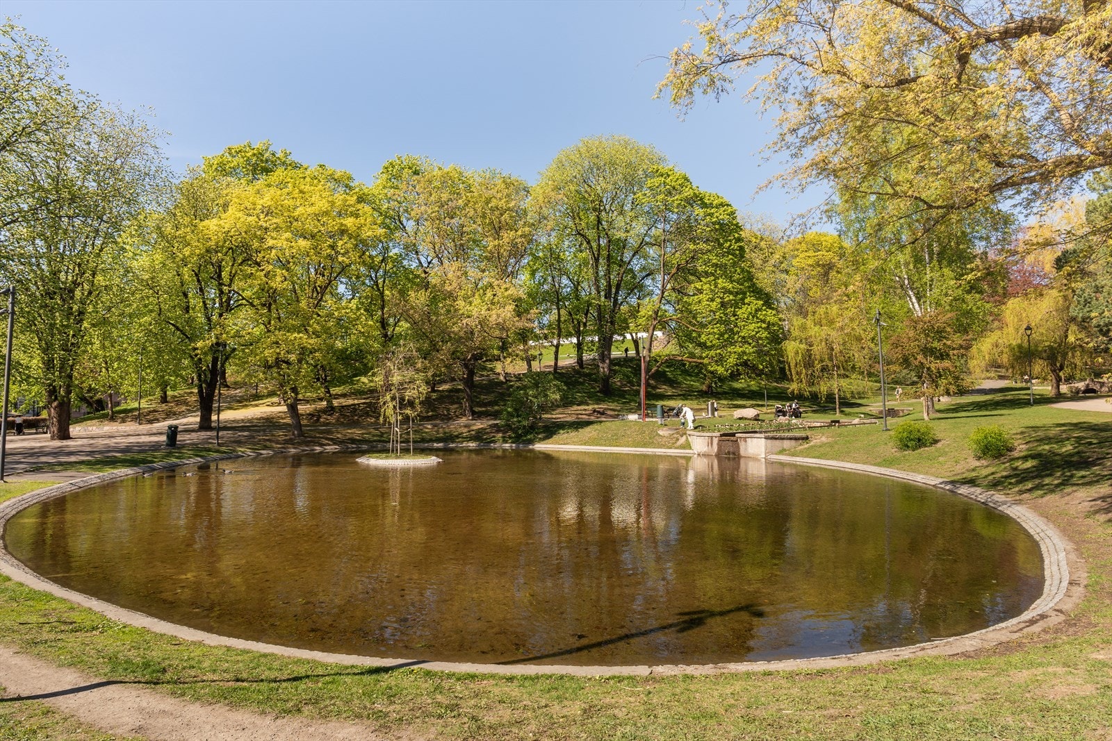 St. Hanshaugen park Galleribilde