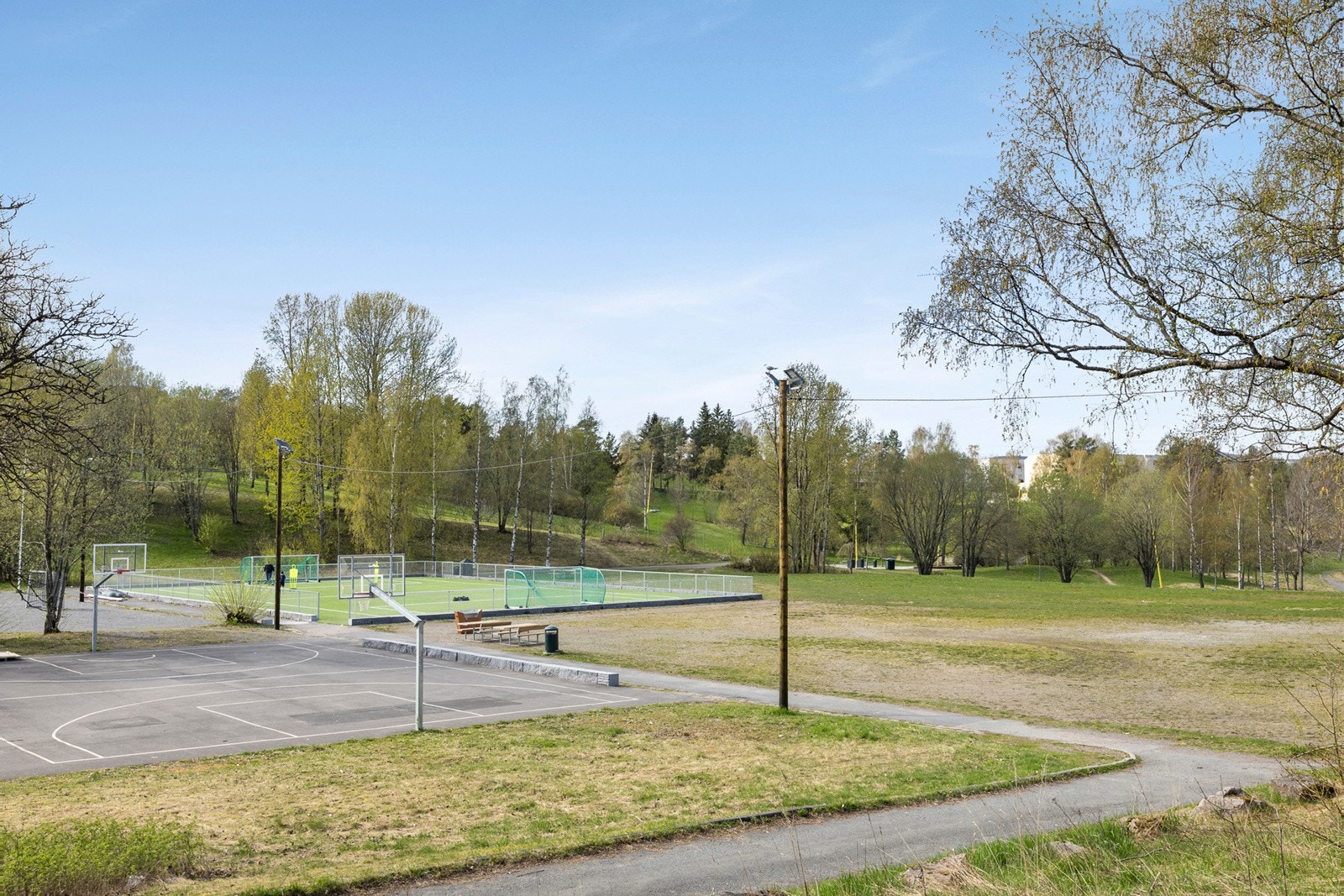 Området rundt er pent opparbeidet Galleribilde