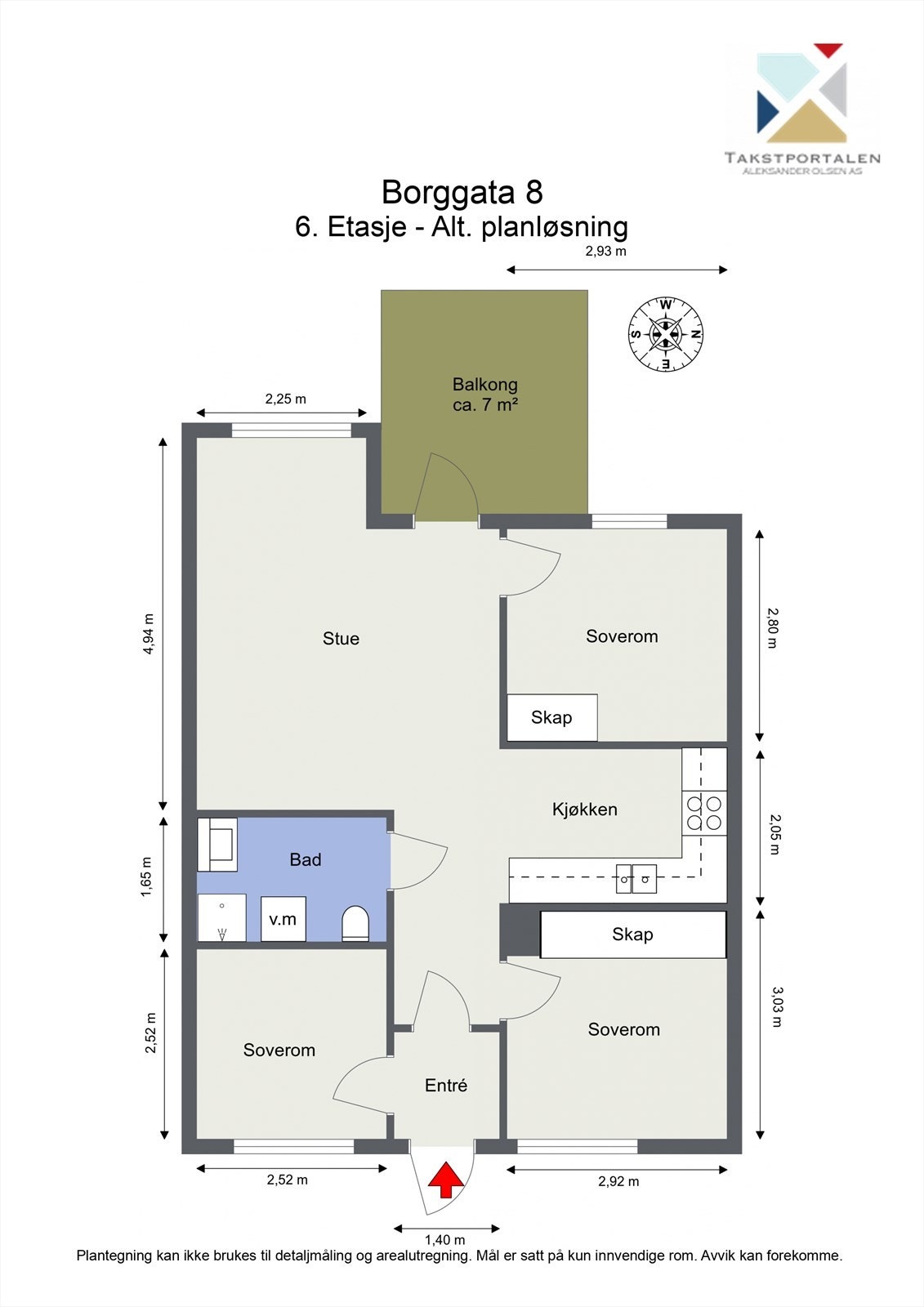 Borggata 8 - 2D - 6. Etasje - Alt. planløsning - Letterhead.jpg Galleribilde