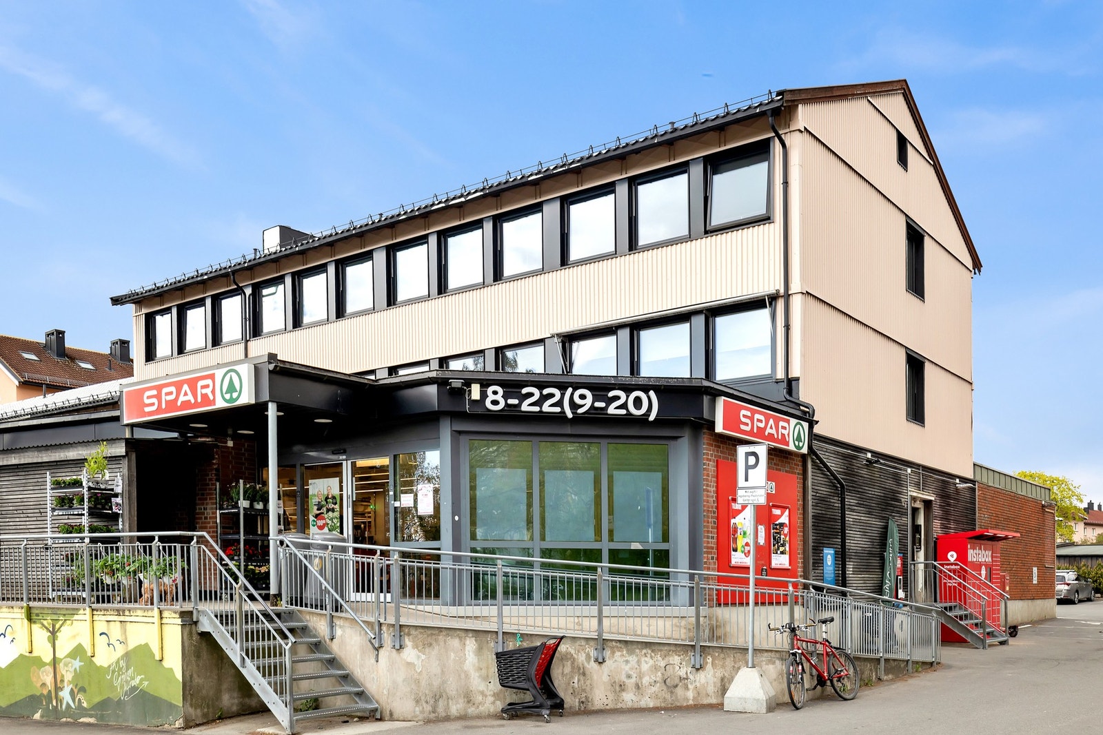 Spar med varmdisk ligger like i nærheten. Galleribilde
