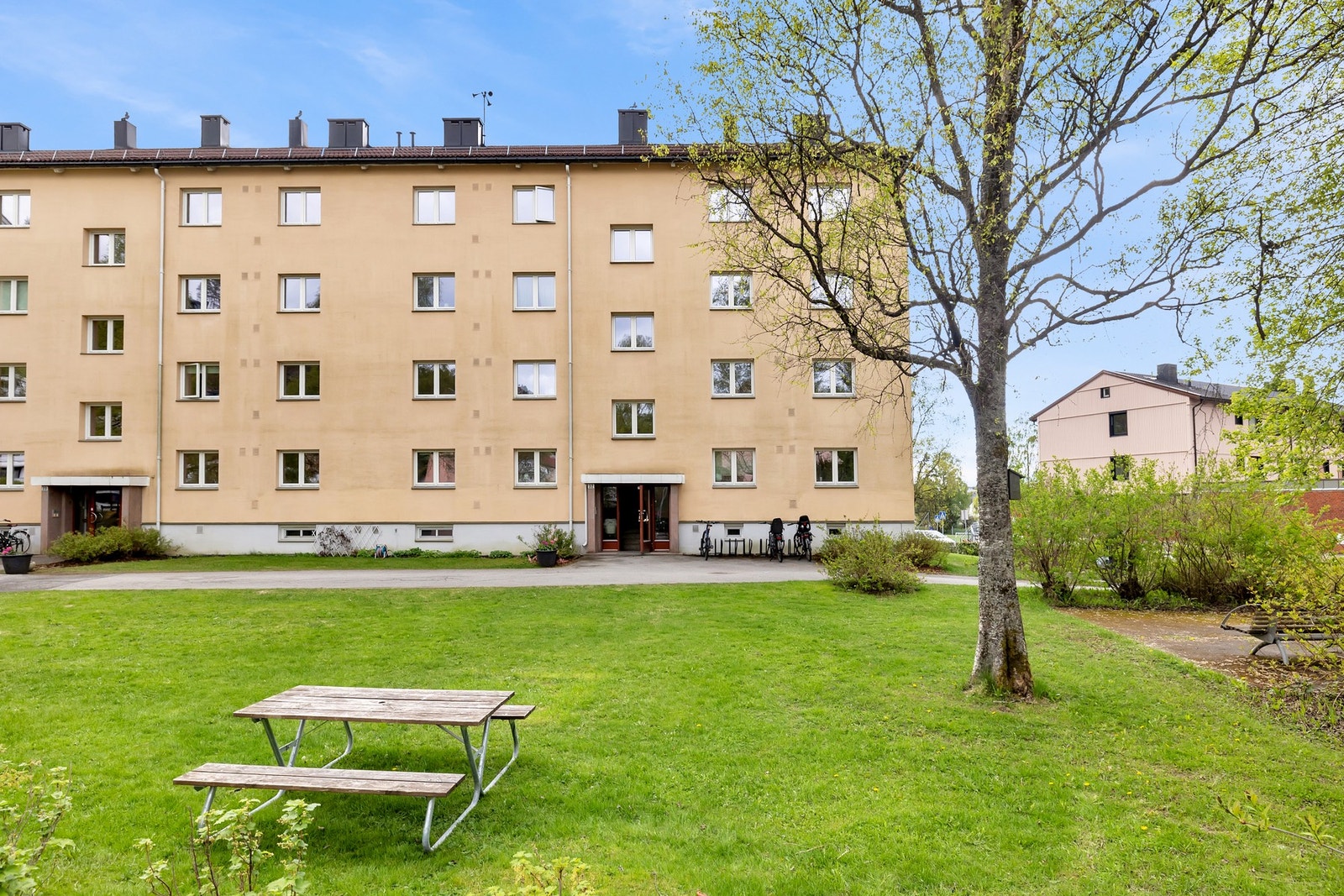 Det er kort vei til alt man skulle trenge. Galleribilde