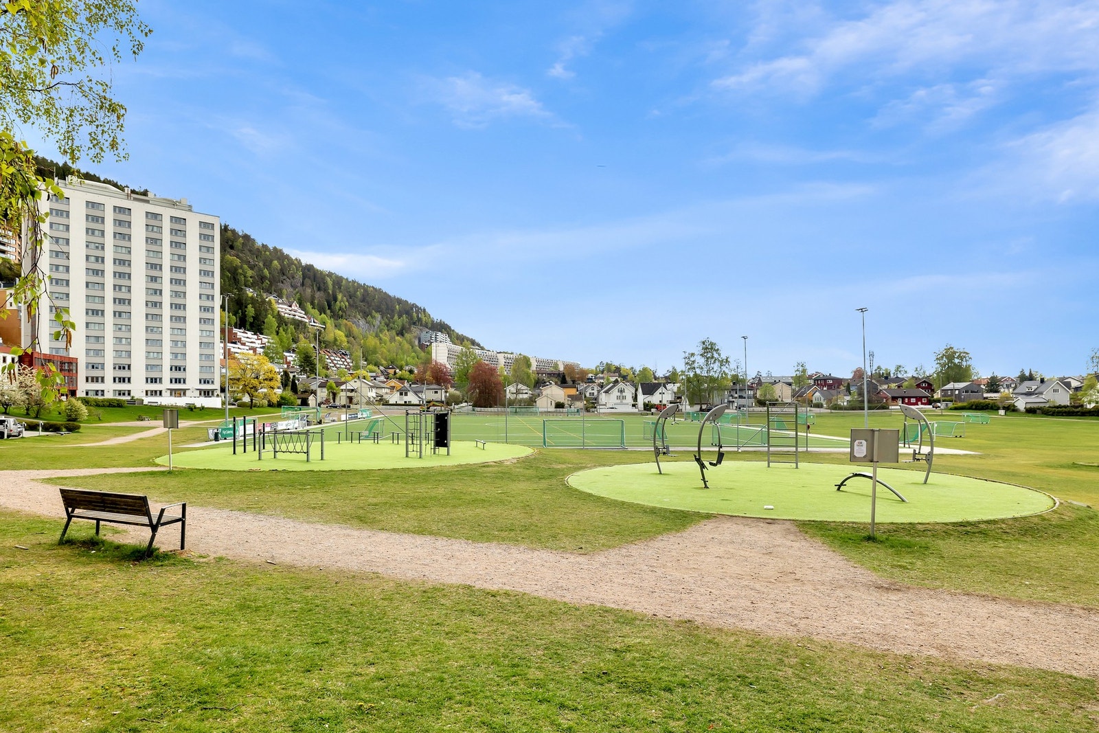 Myrerjordet med gode rekreasjonsmuligheter. Galleribilde