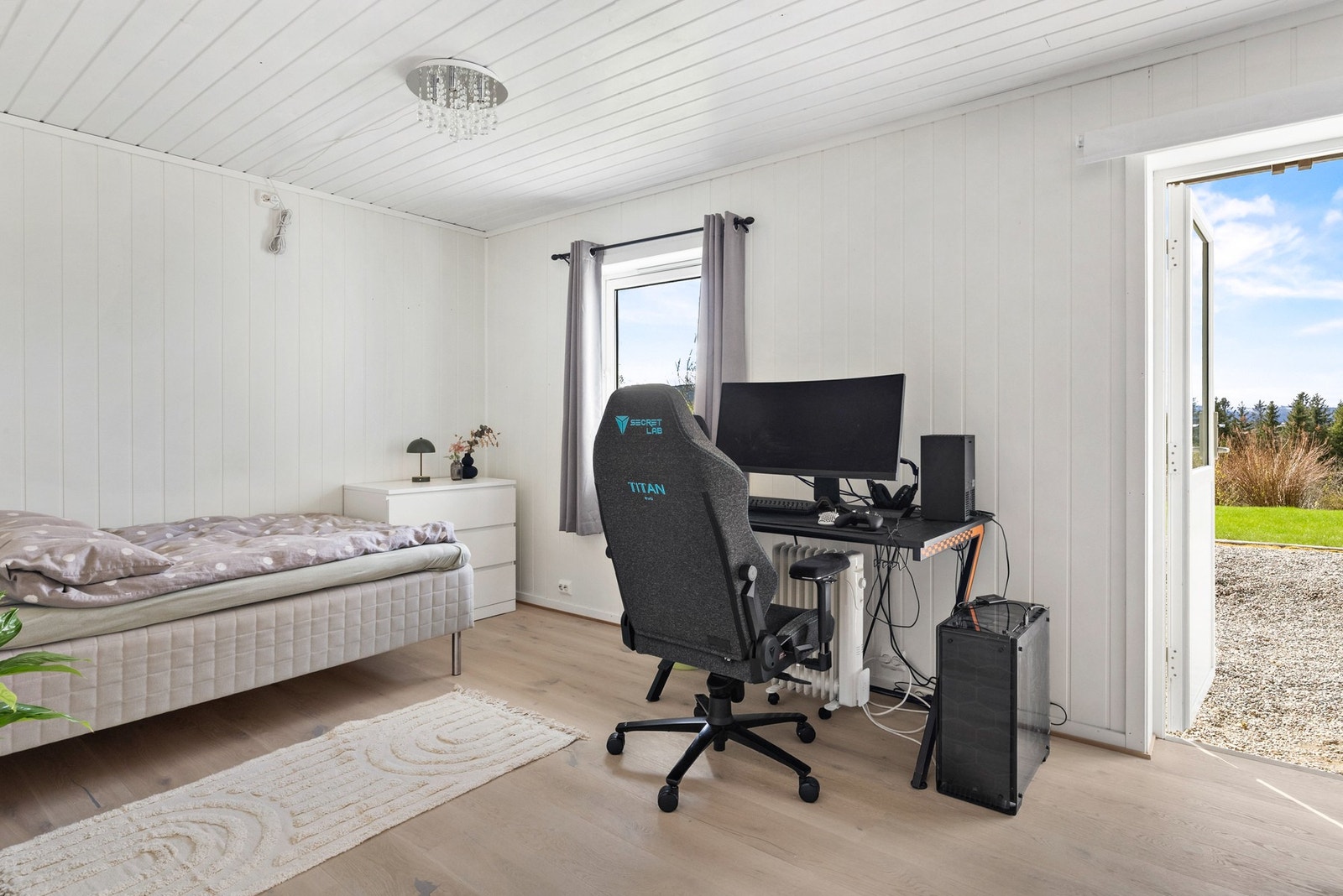 Direkte utgang til uteomgivelsene Galleribilde