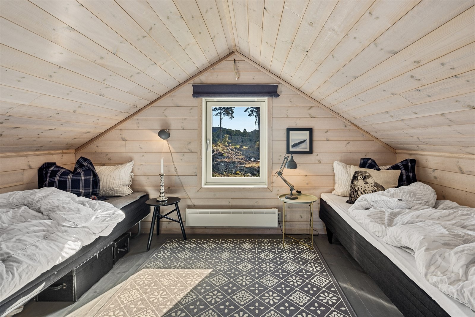 Innredet loft/hems. Galleribilde