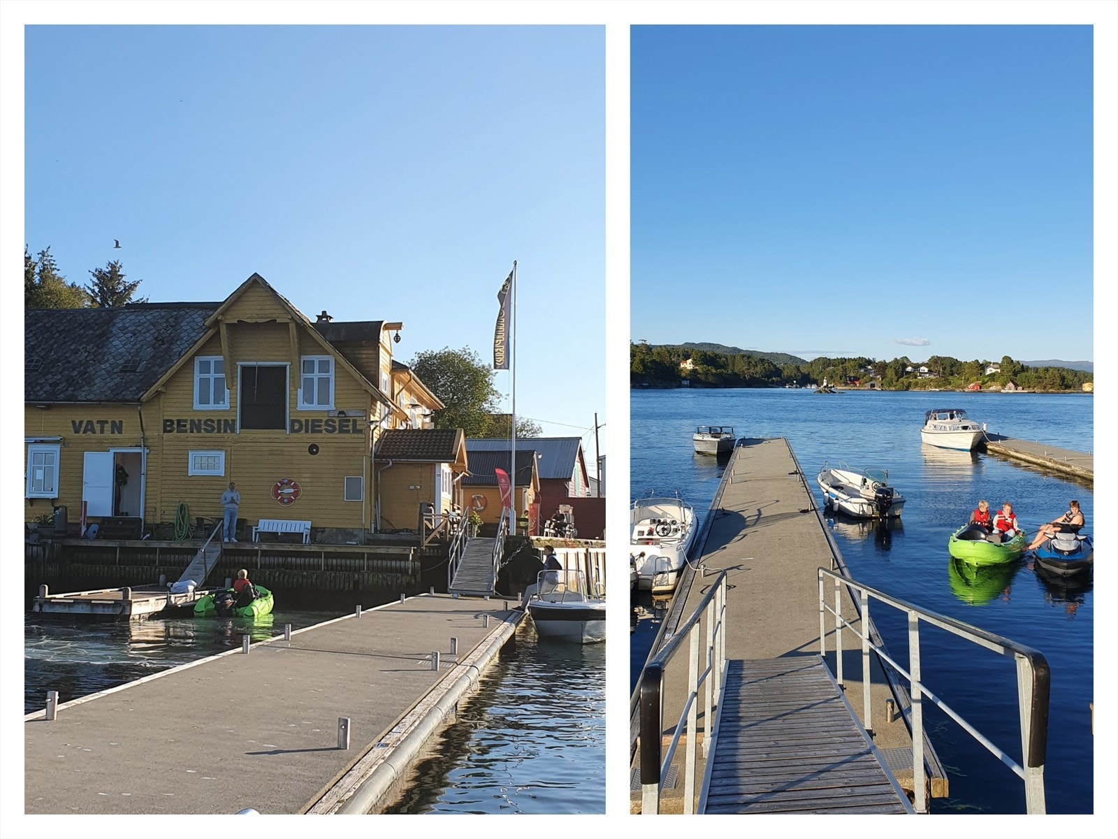 Nærområde - Vedholmen Landhandel Sjarmerende nærbutikk, sommerfølelse og drivstoff til båten. Galleribilde