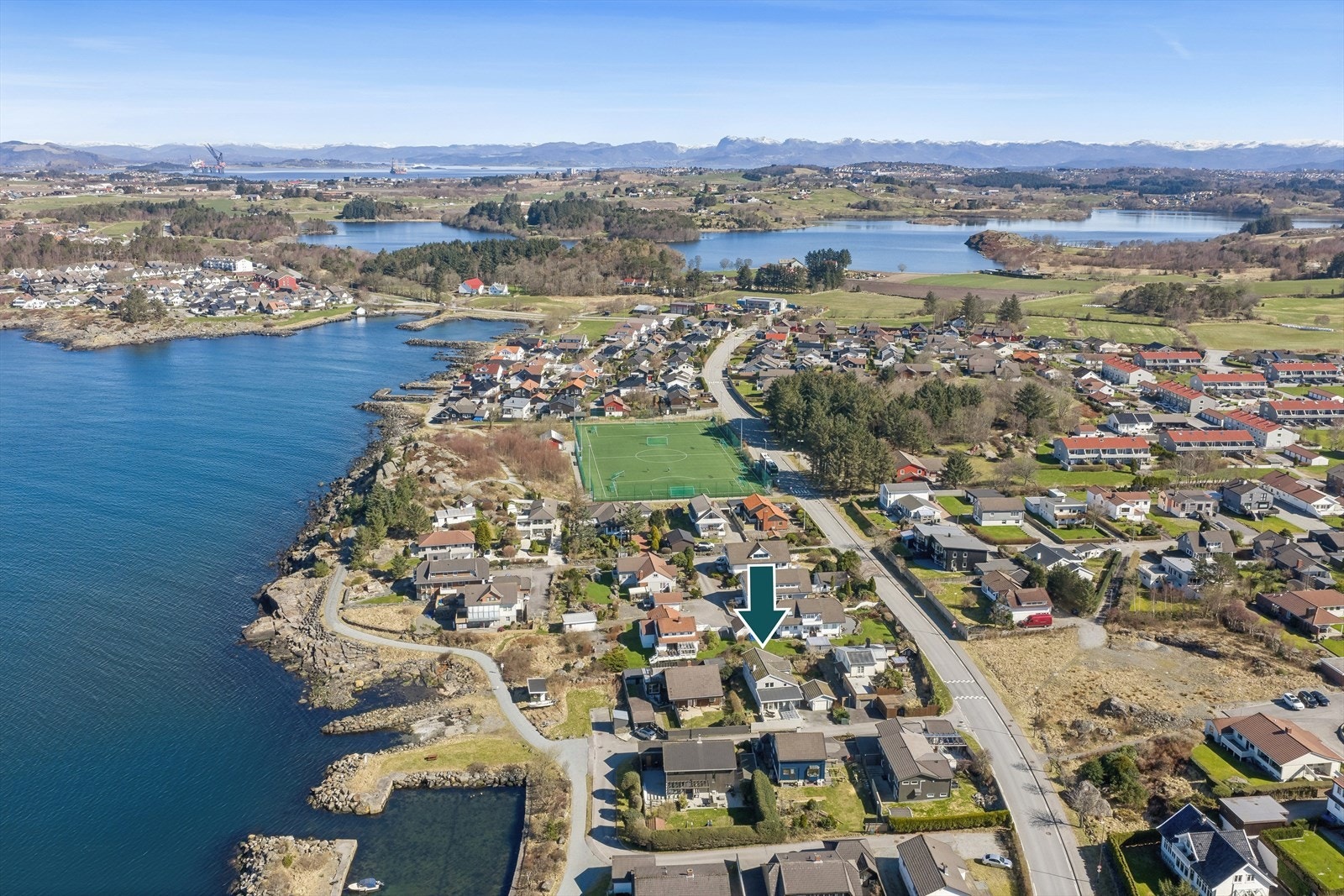Dronebilder/fasadebilder Galleribilde