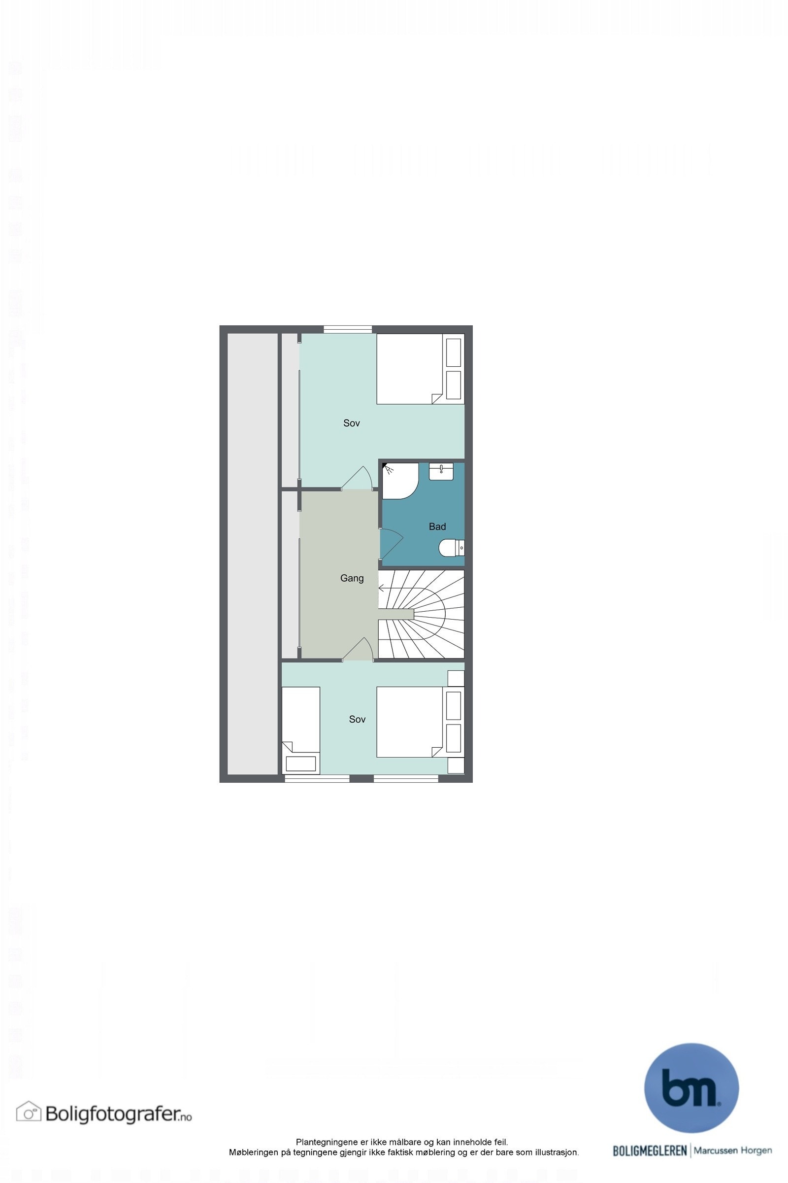Planløsning 2.etg Galleribilde